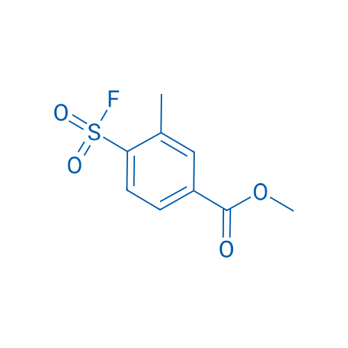 Methyl 4-(fluorosulfonyl)-3-methylbenzoate 100mg