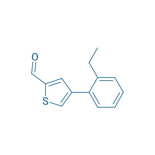 4-(2-Ethylphenyl)thiophene-2-carbaldehyde 1g