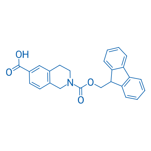 2-(((9H-Fluoren-9-yl)methoxy)carbonyl)-1,2,3,4-tetrahydroisoquinoline-6-carboxylic acid 250mg