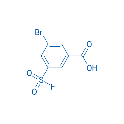3-Bromo-5-(fluorosulfonyl)benzoic acid 100mg