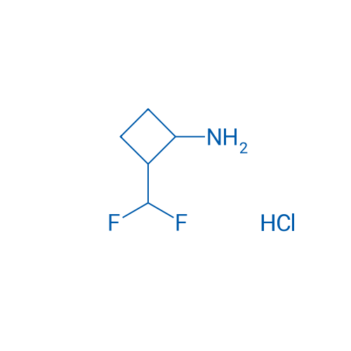 2-(Difluoromethyl)cyclobutan-1-amine hydrochloride 100mg