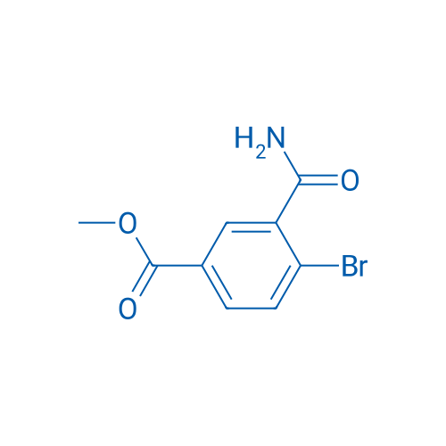 Methyl 4-bromo-3-carbamoylbenzoate 100mg