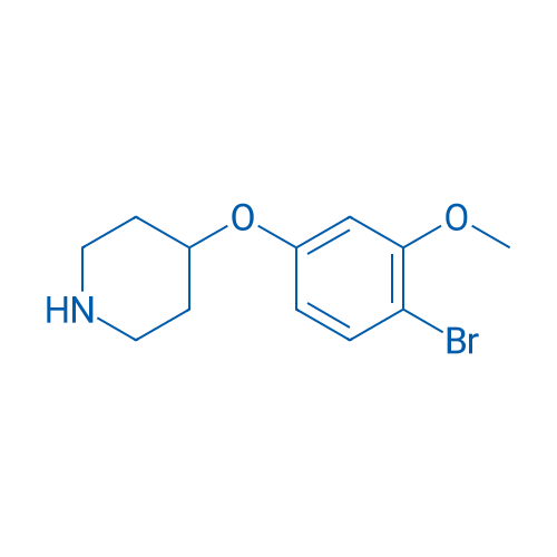 4-(4-BRomo-3-methoxyphenoxy)piperidine 1g