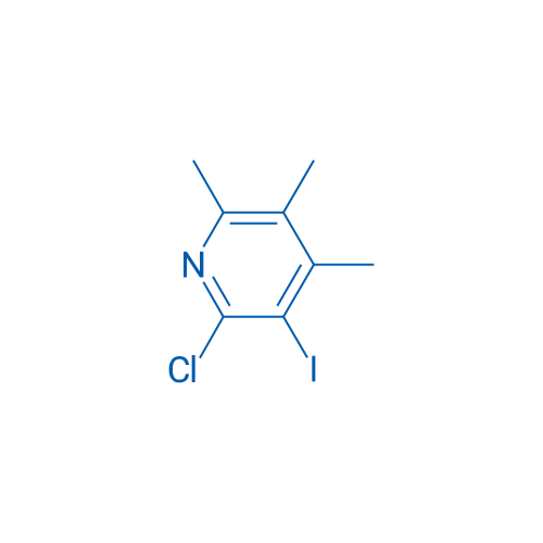2-Chloro-3-iodo-4,5,6-trimethylpyridine 1g