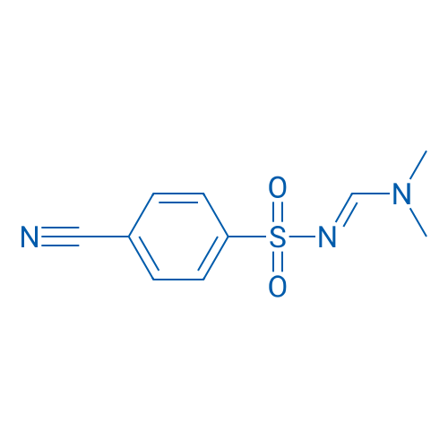 N'-[(4-Cyanobenzene)sulfonyl]-N,N-dimethylmethanimidamide 1g