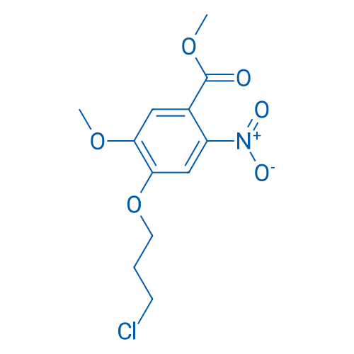 Methyl 4-(3-chloropropoxy)-5-methoxy-2-nitrobenzoate 1g