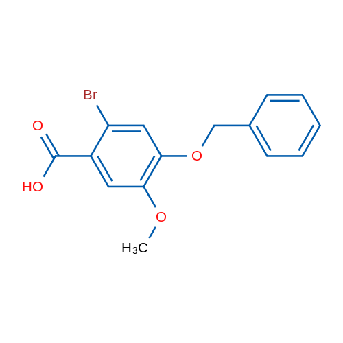 4-(Benzyloxy)-2-bromo-5-methoxybenzoic acid 1g