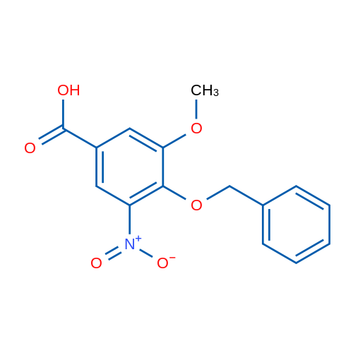 4-(Benzyloxy)-3-methoxy-5-nitrobenzoic acid 250mg