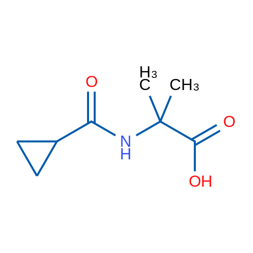 2-(Cyclopropanecarboxamido)-2-methylpropanoic acid 5g