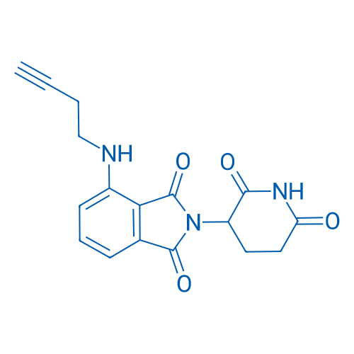 4-(But-3-yn-1-ylamino)-2-(2,6-dioxopiperidin-3-yl)isoindoline-1,3-dione 1g