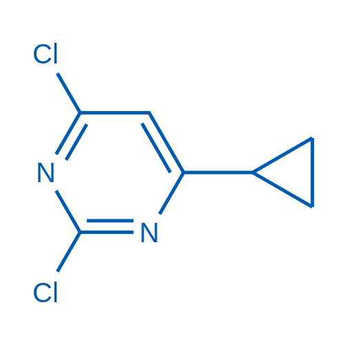 2,4-Dichloro-6-cyclopropyl-pyrimidine 250mg