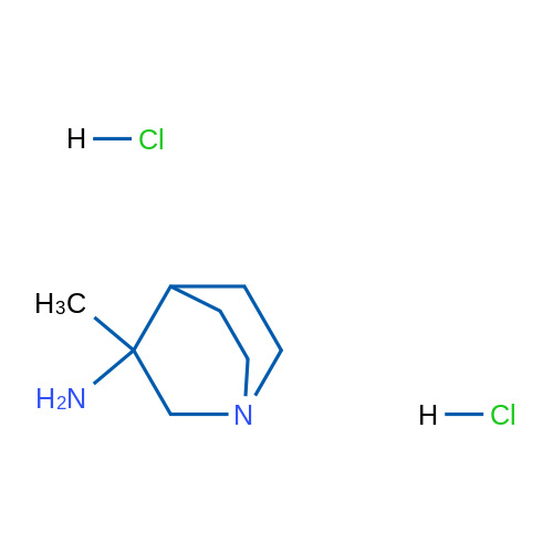 3-Methyl-1-azabicyclo[2.2.2]octan-3-amine dihydrochloride 1g