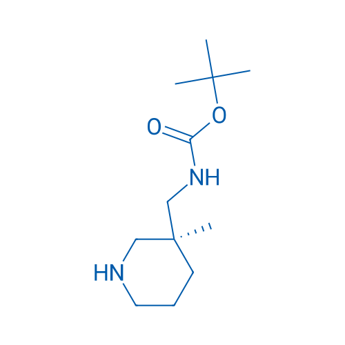 tert-Butyl (S)-((3-methylpiperidin-3-yl)methyl)carbamate 100mg