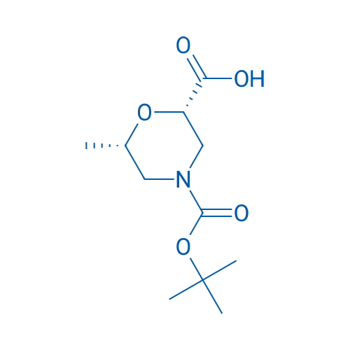 (2S,6S)-4-(tert-Butoxycarbonyl)-6-methylmorpholine-2-carboxylic acid 5g