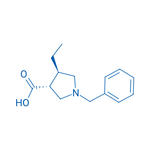 (3R,4R)-1-Benzyl-4-ethylpyrrolidine-3-carboxylic acid 10g