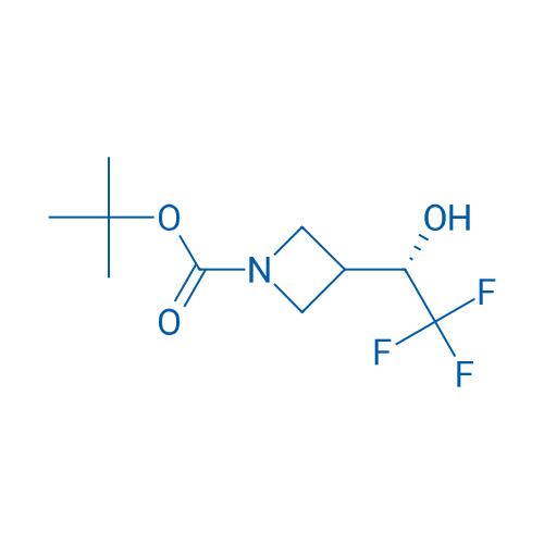 tert-butyl 3-[(1S)-2,2,2-trifluoro-1-hydroxyethyl]azetidine-1-carboxylate 100mg