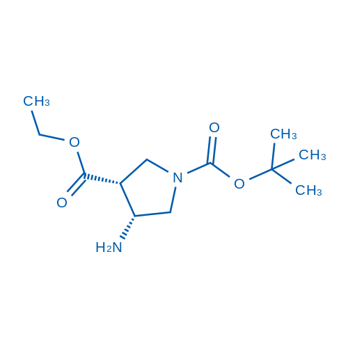 1-(tert-Butyl) 3-ethyl (3R,4R)-4-aminopyrrolidine-1,3-dicarboxylate 1g