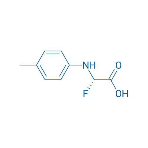 (2S)-2-fluoro-2-[(4-methylphenyl)amino]acetic acid 5g