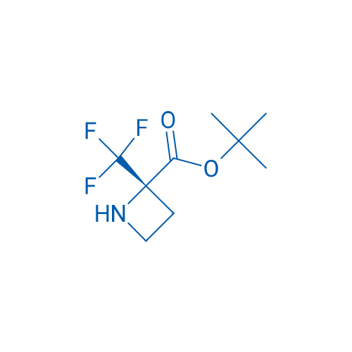 tert-butyl (2S)-2-(trifluoromethyl)azetidine-2-carboxylate 250mg