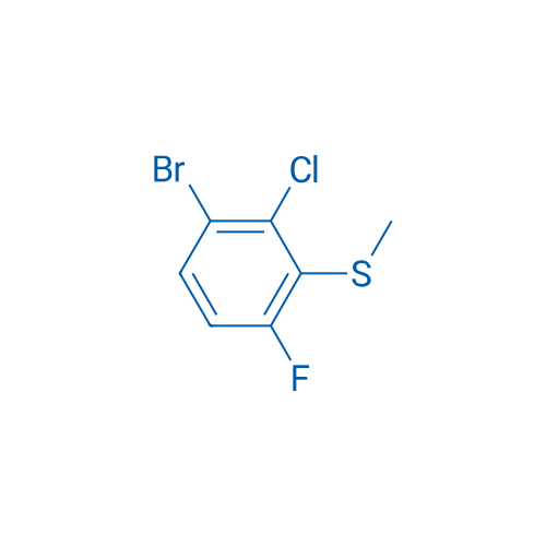 (3-Bromo-2-chloro-6-fluorophenyl)(methyl)sulfane 25g