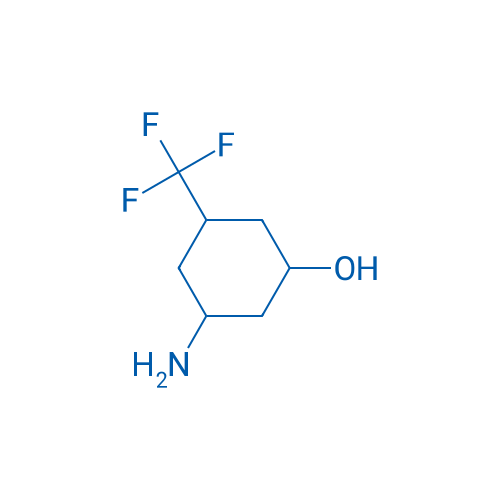 3-amino-5-(trifluoromethyl)cyclohexan-1-ol 100mg