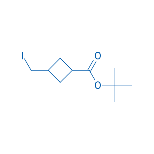tert-butyl 3-(iodomethyl)cyclobutane-1-carboxylate 250mg