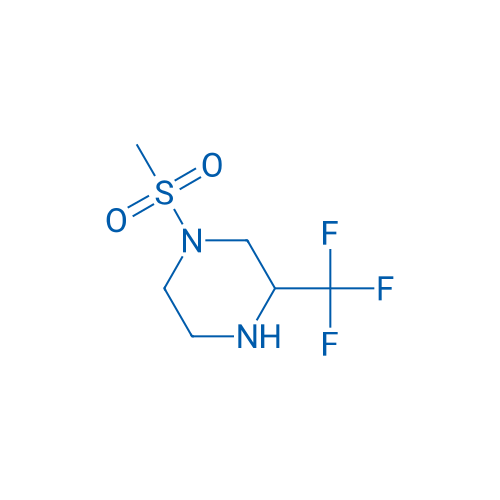 1-(Methylsulfonyl)-3-(trifluoromethyl)piperazine 250mg