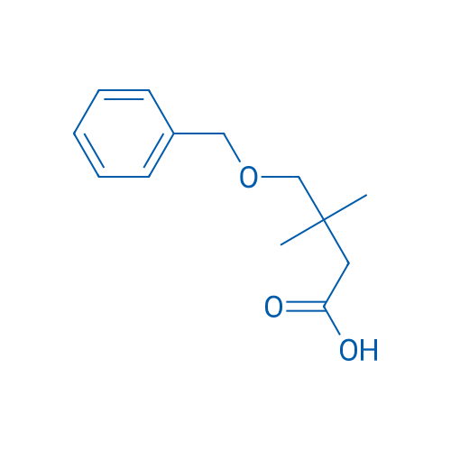 4-(Benzyloxy)-3,3-dimethylbutanoic acid 250mg