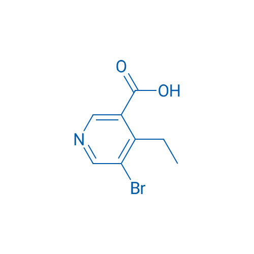 5-Bromo-4-ethylnicotinic acid 1g