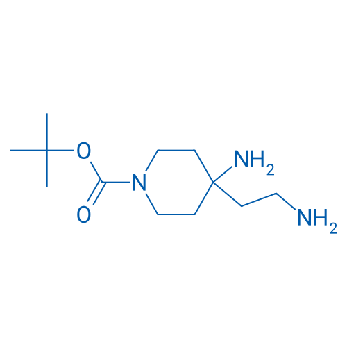 tert-Butyl 4-amino-4-(2-aminoethyl)piperidine-1-carboxylate 250mg