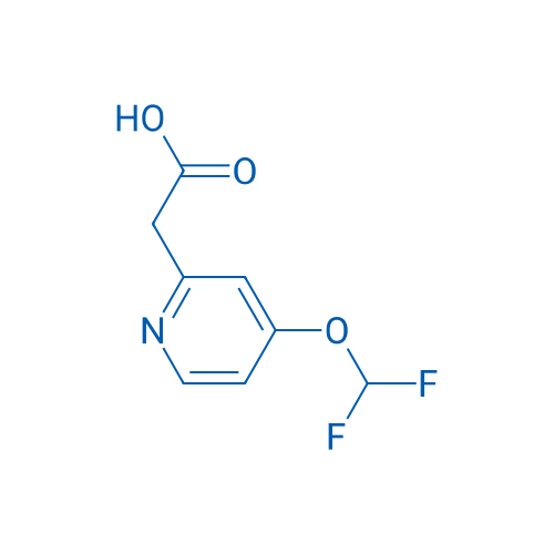 2-(4-(difluoromethoxy)pyridin-2-yl)aceticacid 1g