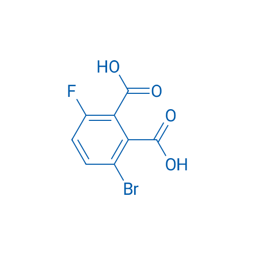 3-Bromo-6-fluorophthalic acid 100mg