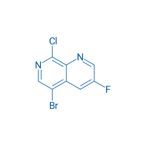 5-bromo-8-chloro-3-fluoro-1,7-naphthyridine 100mg