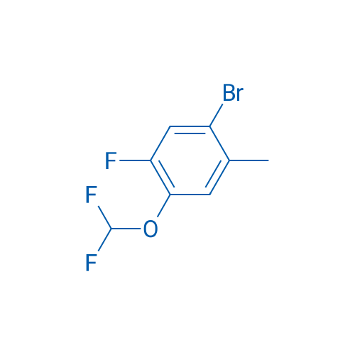 1-Bromo-4-(difluoromethoxy)-5-fluoro-2-methylbenzene 10g