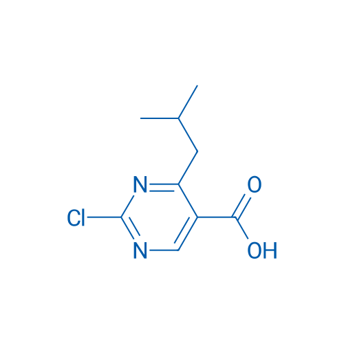 2-Chloro-4-isobutylpyrimidine-5-carboxylic acid 100mg