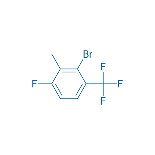 2-Bromo-4-fluoro-3-methyl-1-(trifluoromethyl)benzene 100mg