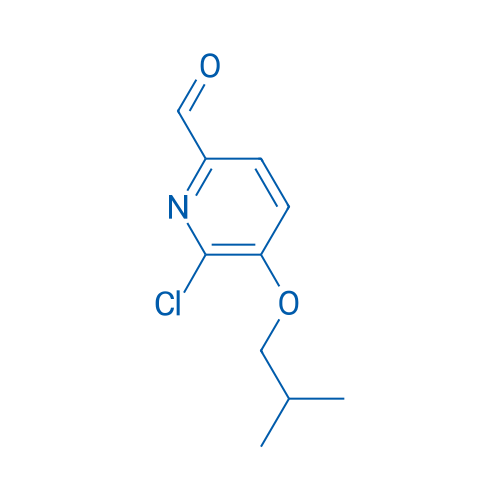 6-Chloro-5-isobutoxypicolinaldehyde 250mg
