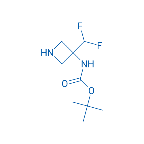tert-butyl N-[3-(difluoromethyl)azetidin-3-yl]carbamate 1g