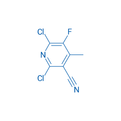 2,6-Dichloro-5-fluoro-4-methylnicotinonitrile 1g