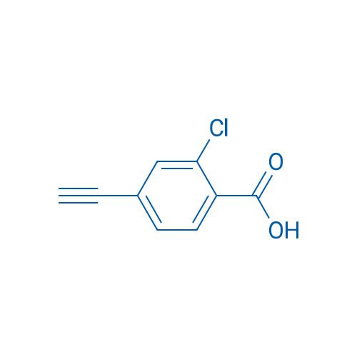 2-Chloro-4-ethynylbenzoic acid 250mg