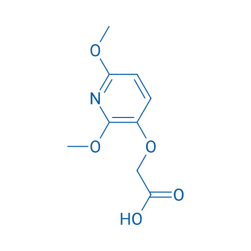 2-((2,6-Dimethoxypyridin-3-yl)oxy)acetic acid 5g