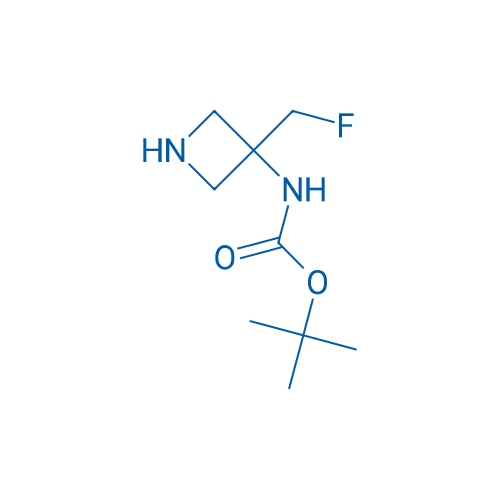 tert-butyl N-[3-(fluoromethyl)azetidin-3-yl]carbamate 100mg