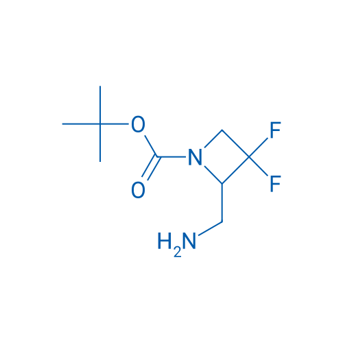 tert-butyl 2-(aminomethyl)-3,3-difluoroazetidine-1-carboxylate 100mg