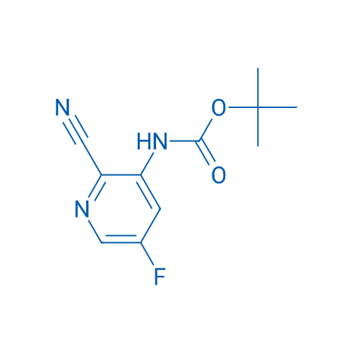 2-Cyano-5-fluoro-nicotinic acid tert-butyl ester 1g