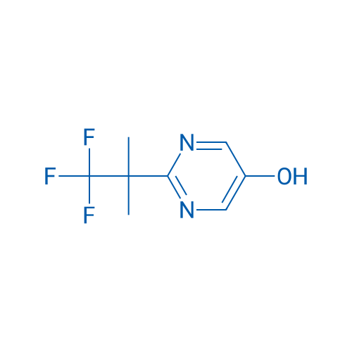 2-(1,1,1-Trifluoro-2-methylpropan-2-yl)pyrimidin-5-ol 250mg