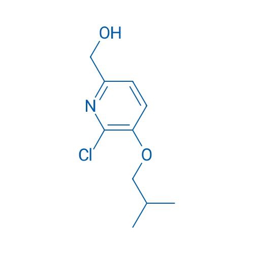 (6-Chloro-5-isobutoxypyridin-2-yl)methanol 250mg