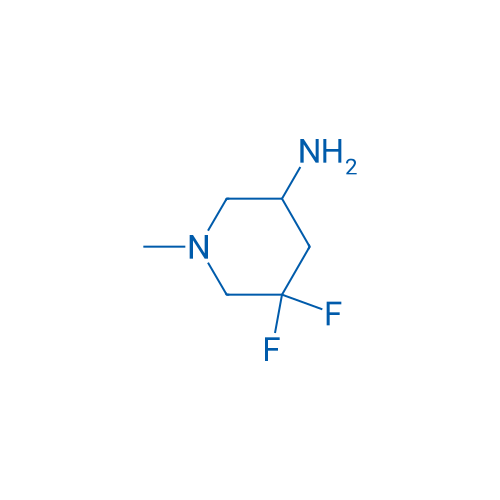 5,5-Difluoro-1-methylpiperidin-3-amine 250mg