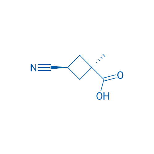 Rel-(1s,3s)-3-cyano-1-methylcyclobutane-1-carboxylic acid 250mg