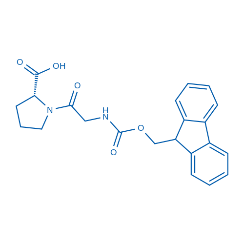 (((9H-Fluoren-9-yl)methoxy)carbonyl)glycyl-D-proline 50mg