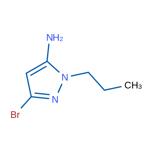 3-Bromo-1-propyl-1H-pyrazol-5-amine 1g